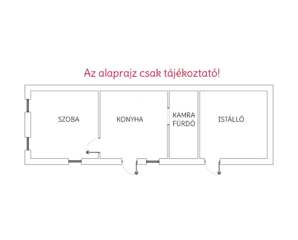 Eladó családi ház, Terény 1+1 szoba 45 m² 9.5 M Ft