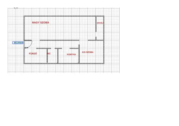 Eladó panellakás, Vác 1+1 szoba 42 m² 28 M Ft