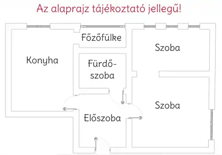 Eladó téglalakás, Budapest, IX. kerület 2 szoba 65 m² 48 M Ft